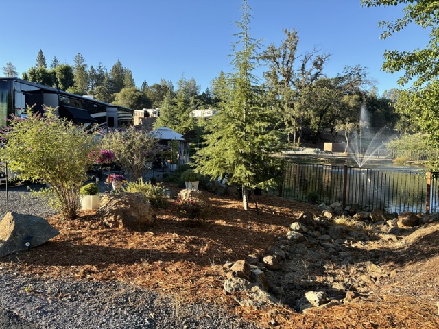Pond at Auburn RV Resort