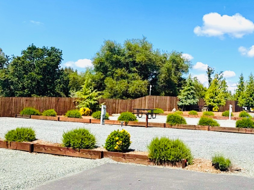 Landscaped grounds