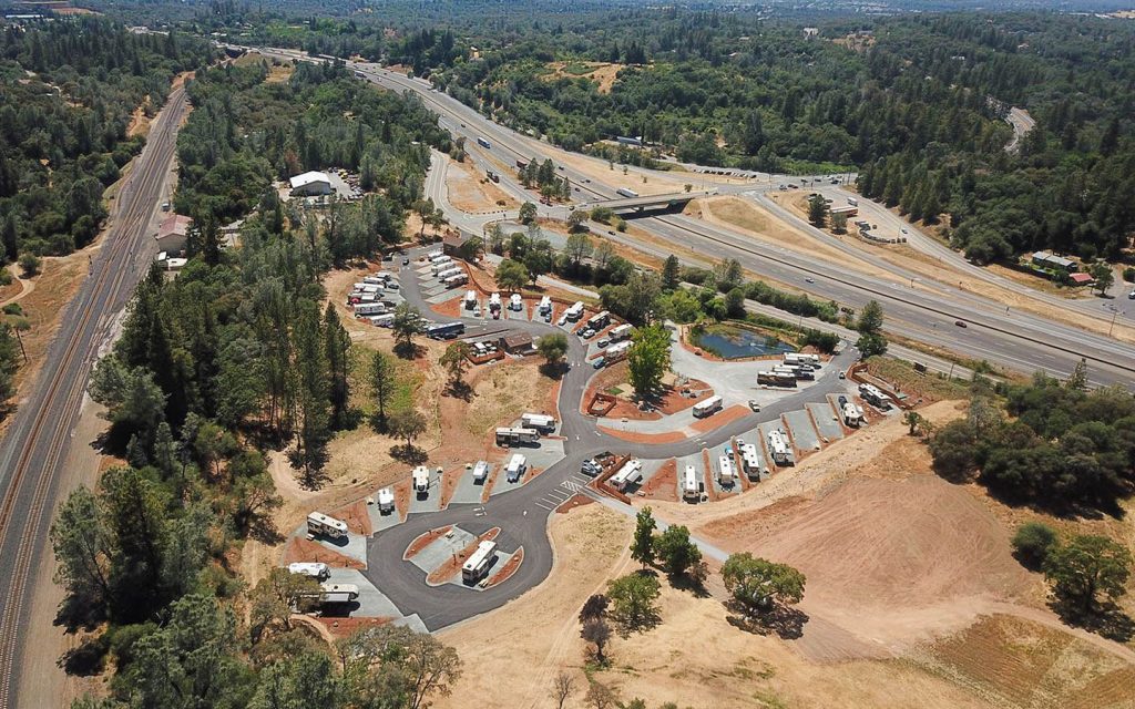 Auburn RV Resort grounds