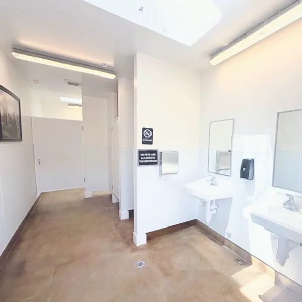 Restroom interior